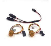 RC Focos Piezas para Tamiya para Scania 770s R620 para Benz para Actros 3363 para Volvo para Man 1/14 Luz Giratoria Advertencia Techo Metal Piezas Camión RC