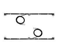RC Focos Piezas para Tamiya para Volvo FH16XL 750 4X2 56375 1/14 5V Luces Faldón Lateral Lámpara Guardabarros Camión RC Remolque Volquete Accesorio Bricolaje Coche