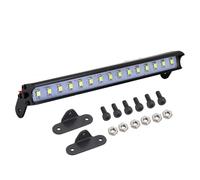 RC Focos Piezas para Traxxas para TRX4 para Defender para TRX6 G63 para Axial para SCX10 1/10 53-149 Mm Barra Techo Luz Búsqueda Reflector RC Crawler Car(139MM-2)