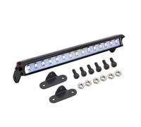 RC Focos Piezas para Traxxas para Trx4 para Defender para Trx6 para Axial para Scx10 D90 para Rgt 1/10 53-149mm Barra Techo Luz Búsqueda Reflector RC Crawler(139mm-1)