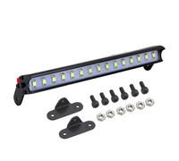 RC Focos Piezas para Traxxas para Trx4 para Defender para Trx6 para Axial para Scx10 D90 para Rgt 1/10 53-149mm Barra Techo Luz Búsqueda Reflector RC Crawler(139mm-2)