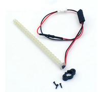 RC Focos Piezas para Traxxas para TRX4M para Bronco 1/18 3V Mástil Bandera Brillante Simulado RC Piezas Actualización Coche Escalada(Blue)