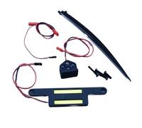 RC Focos Piezas para Traxxas para X-Maxx 6s 8s 1/5 Sistema Iluminación Delantera Trasera Faros Delanteros Piloto Trasero RC Monster Camión Coche Mejora Piezas