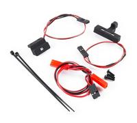 RC Focos Piezas para Typhon para Grom 1/18 Luces Faros Delanteros Piloto Trasero RC Coche Crawler para Buggy Mejora Piezas