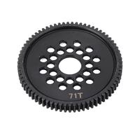 RC Gear 71t Part de reemplazo de engranaje de acero de acero de alta velocidad para automóviles de control remoto TA08 XV02 Modelos duraderos 06m Accesorio esencial de