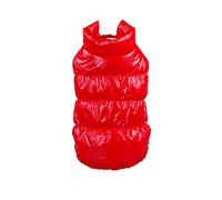 RC GearPro Forro Polar Forrado cálido Perro Chaqueta Cozy Impermeable a Prueba de Viento Chaleco del Perrito Abrigo de Invierno Ropa para Perros para Perros pequeños medianos Grandes (Red, M)