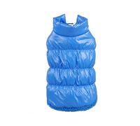 RC GearPro Forro Polar Forrado cálido Perro Chaqueta Cozy Impermeable a Prueba de Viento Chaleco del Perrito Abrigo de Invierno Ropa para Perros para Perros pequeños medianos Grandes (Blue, L)