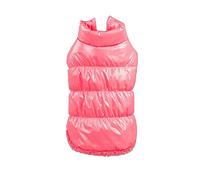 RC GearPro Forro Polar Forrado cálido Perro Chaqueta Cozy Impermeable a Prueba de Viento Chaleco del Perrito Abrigo de Invierno Ropa para Perros para Perros pequeños medianos Grandes (Pink, XL)