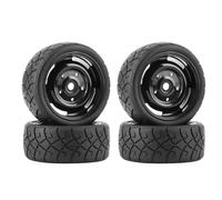 RC Goma Ruedas para Traxxas 4Tec 2,0 para Tamiya para TT01 XV01 para Kyosho WR8 para Sakura para WLtoys para HPI 1/10 OD2.55 12mm Hex RC Piezas Carretera Neumáticos