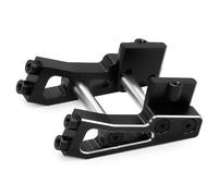 RC Juguetes Componentes Para Arrma Para Typhon Para Grom 223S Para BLX Mega 1/14 RC Car Upgrade Parts Anti Flip Guard Aleación Aluminio Juego Montaje Alerón Trasero(Black)