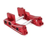 RC Juguetes Componentes Para Arrma Para Typhon Para Grom 223S Para BLX Mega 1/14 RC Car Upgrade Parts Anti Flip Guard Aleación Aluminio Juego Montaje Alerón Trasero(Red)