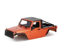 RC Juguetes Maquetas Para Axial Para SCX10 Para SCX10 II 90046 Para Wrangler 1/10 Coche Trepador Control Remoto 12.3in 313mm Distancia Entre Ejes Para Camioneta Cuerpo Shell Kit Sin Montar(Orange)