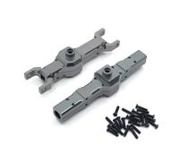 RC Juguetes Maquetas Para WPL Para C14 C24 C34 C54 B14 B24 B16 B36 D12 D42 Carcasa Eje Trasero Medio Delantero Metal RC Accesorios Piezas Mejora Coche 1/16(4x4)