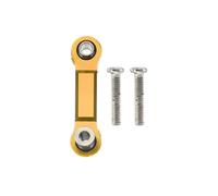 RC Juguetes Piezas Para WLtoys 184011 A949 A959 A969 A979 K929 Piezas de coche RC metal mejora reajuste enlace del servo(Yellow)