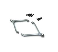 RC Juguetes Repuestos Para FMS XiaoQi Para FCX24 1/24 Metal Chasis Modificado Con Barra De Tracción Superior Fija Coche RC Repuestos Mejorados(Grey)