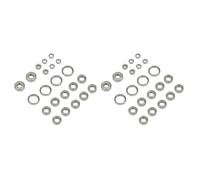 RC Juguetes Repuestos Per Arrma Per Kraton Per Typhon Per Talion Per Senton Per Outcast Per Notorious 6S Per BLX 1/8 44 Pezzi Kit Cuscinetti A Sfera Auto RC Aggiornamento Ricambi