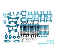 RC Juguetes Repuestos Pour HSP 94111 94108 Échelle 1:10 Alliage D'aluminium Bleu Pack Pièces Mise Niveau Pour Camion Bleu Accessoires Pour Voitures Télécommandées Monster