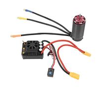 RC Kit de motor sin escobillas impermeable 1450kV Motor sin escobillas MAX6 160A 8S ESC Combo set para 1/7 1/8 Series 6s RC RC
