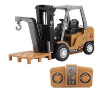 RC Lifting Loader - 5.5 Inch Crane Construction Lifter | Hook Design Wireless Vehicles - Rechargeable Remote Control Car with Easy Controls Supports Motor Skill Learning & Fun Indoor Outdoor Play