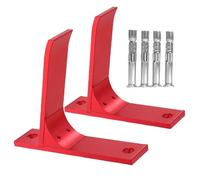 Rc Maquetas Accesorios Para 1/5 1/8 1/10 Estante Almacenamiento Colgante Pared Modelo RC Coche Avión Accesorio Reemplazar Piezas Mejora Montaje Modificado(Red)