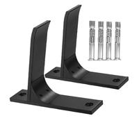 Rc Maquetas Accesorios Para 1/5 1/8 1/10 Estante Almacenamiento Colgante Pared Modelo RC Coche Avión Accesorio Reemplazar Piezas Mejora Montaje Modificado(Black)