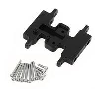 Rc Maquetas Accesorios Para Axial Para SCX24 1/24 Placa Inferior Caja Cambios Metal 1 Pieza Central Modelo Camión Antideslizante Piezas Mejora Aleación Aluminio(Black)
