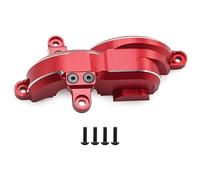 Rc Maquetas Accesorios Para Traxxas 4-TEC Drift Para Mustang 1/10 Aleación Aluminio Cubierta Protectora Engranaje Modelo Accesorio Modificado Actualización Ensamblar Piezas(Red)