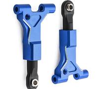 Rc Maquetas Accesorios Para Traxxas 4-TEC Drift Para Mustang 10535 1/10 2 Piezas Brazos Suspensión Inferior Delanteros Modelo Accesorio Ensamblaje Reparación Modificado(Blue)