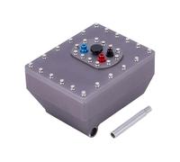 RC Maquetas Componentes para Axial para Capra 1.9UTB 1/10 RC Camiones para Pieza De Chasis Caja Receptora De Celda De Escala De Aleación De Aluminio Simulada para Tanque 59 * 46,5 * 37mm(Metallic)