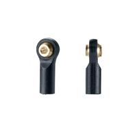 RC Maquetas Piezas para Axial para SCX24 90081 AXI00001 02 04 05 06 1/24 10 Uds M2 Extremos Varilla Plástico Bolas Enlace Juntas Cabeza Piezas Coche Trepador Control Remoto(Style B)