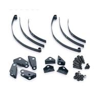 Rc Maquetas Piezas Para Tamiya 1/14 Acero Para Hoja Para Juego Barra Suspensión Resorte Tractor Camión Remolque Carga Piezas Mejora(Rear)