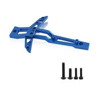 RC Maquetas Piezas para Traxxas para Maxx para Slash 1/8 1/10 Metal Refuerzo Chasis Delantero 8921 Coche RC Accesorios Piezas Mejora(Blue)