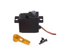 RC Maquetas Piezas para WPL B24 C14 C24 1/16 para Feiyu 1/16 JX PDI-1181MG 18g 3.5KG Servo Digital con Engranajes Metálicos Piezas Coches Helicópteros Aviones RC(Gold)