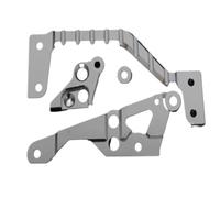 RC Maquetas Repuestos para Hpi para Rovan para Rofun para Km GTB TS para Baja 1/5 RC Piezas Actualización Coche 6mm CNC Juego Montaje Motor Metal(Silver)