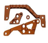 RC Maquetas Repuestos para Hpi para Rovan para Rofun para Km GTB TS para Baja 1/5 RC Piezas Actualización Coche 6mm CNC Juego Montaje Motor Metal(Orange)