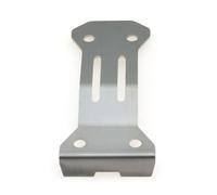 RC Maquetas Repuestos Protector Chasis Delantero Trasero Acero Inoxidable para Tamiya XV-02 Pro 1/10 Piezas Mejoradas Coche con Control Remoto Accesorios 58707(Rear)