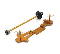 RC Marco Chasis Para WLtoys 1/14 144016 144018 144001 144002 144010 Placa Piso Central La Segunda Placa Piso Columna La Carcasa Automóvil Piezas Repuesto Automóvil RC(Yellow)