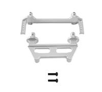 RC Marco para MJX para Hyper Go 16208 16209 H16 H16BM 1/16 Metal F/R Body Pillars RC Car Tracked Vehicles Parts Accesorio Actualizaciones Reemplazo Reparación(Silver)