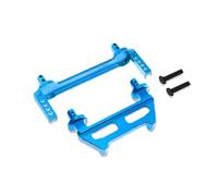 RC Marco para MJX para Hyper Go 16208 16209 H16 H16BM 1/16 Metal F/R Body Pillars RC Car Tracked Vehicles Parts Accesorio Actualizaciones Reemplazo Reparación(Blue)