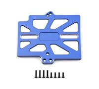 RC Marco para Traxxas para Mini para Maxx Metal MAX10 2S 3S ESC Placa Montaje RC Coche Monster Truck Piezas Accesorios Actualizaciones Reemplazo Y Reparación(Blue)
