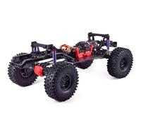 RC Marco Para Traxxas Para TRX-4 1/10 RC Car DIY Piezas RC 313 mm Transmisión de eje de 2 velocidades para chasis con portal diferencial(With Tires)