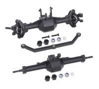 RC Marco Para Traxxas Para Trx-4m 1/18 Plástico Delantero Trasero Recto Completo Para Diamante RC Crawler Accesorios De Reemplazo Piezas De Actualización(Front Rear Axle Set)