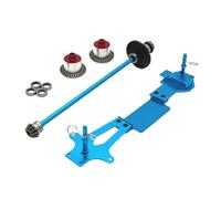 RC Marco Para Wltoys 144016 1/14 Eje Transmisión De Aluminio Diferencial Juego De Segundo Piso Accesorios De Actualización Para Coche De Carreras RC(Blue)
