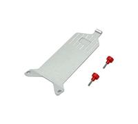 RC Marco para Wltoys 244016 para LOSI Micro-B 1/24 Placa Metálica para El Segundo Piso Un Coche RC Vehículos Oruga Accesorios Mejoras Reemplazos Y Reparaciones(Silver)