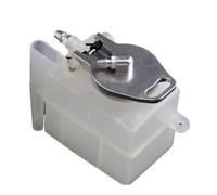 RC Mejoras Maquetas Para HSP 02004 122059 1/10 Modelo De Control Remoto Para Nitro On-Road Para Buggy Camión RC Autos Metal Para Tanque Piezas Actualización(Silver)