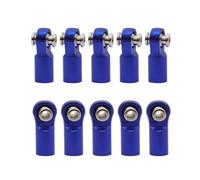 RC Mejoras Piezas Para Arrma Para Granite Para Senton Para Vorteks Para Typhon Big Para Rock Para Axial Para Tamiya YK 1/10 RC Car Crawler M4 22mm Link Tie Rod End Ball Joint(Blue)