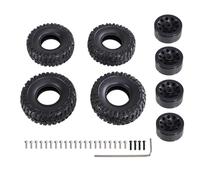 RC Mejoras Piezas Para MN 1/12 Para MN82 LC79 Para MN78 D90 D91 D96 99S 99SV2 Para WPL 1/16 C14 C24 C34 C44 B14 B16 B36 RC Coche Para Tipo Clip Neumático Suave Neumático Piel Mejora Piezas(Black)