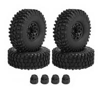 RC Mejoras Piezas Para Traxxas Para TRX4 D90 Para Axial Para SCX10 II III Para Redcat Para MST 1/10 Coche Trepador De Control Remoto 4 Uds 120mm 1,9 Juego De Neumáticos De Llanta Beadlock