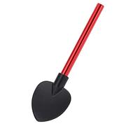 RC Metal Shovel for 1/10 Scale Crawlers | High - Simulation Aluminum Alloy Decoration Tool | Realistic Accessory for Axial SCX10 / Trail - 4 / Remote Control Cars (Red Black)
