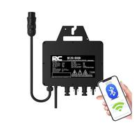 RC Micro inversor de 800 W, Certificado CE, Entrada de 26 - 60 V CC, inversor Solar MPPT, Control de la aplicación Mediante Wi-Fi, Adecuado para centrales eléctricas de balcón, IP67(sin Cable)
